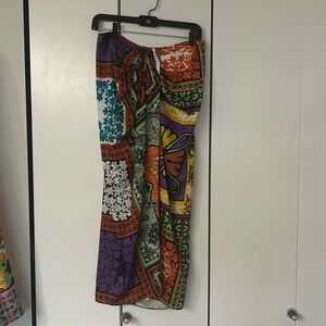 Zara Maxi skirt bright design